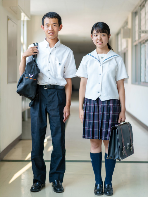 高等学校夏服